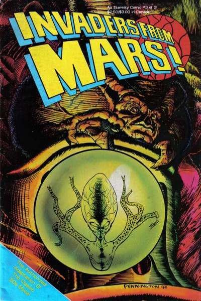 Invaders from Mars   #3, VF+ (Stock photo)