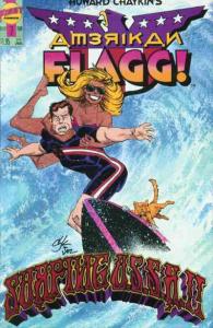 American Flagg (Howard Chaykin's ) #7 FN ; First | John Francis Moore