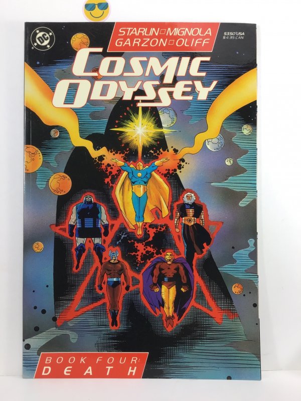 Cosmic Odyssey #4 (1988) NM Dr. fate demon Batman Green Lantern