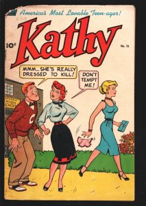 Kathy #16  1953 - Standard  -G - Comic Book