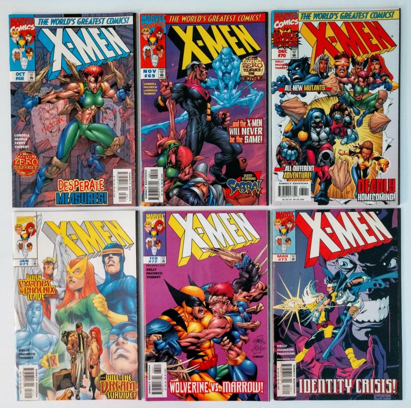 X-MEN V2 50-90, 1st App ONSLAUGHT & DR. CECILIA REYES, HIGH GRADE