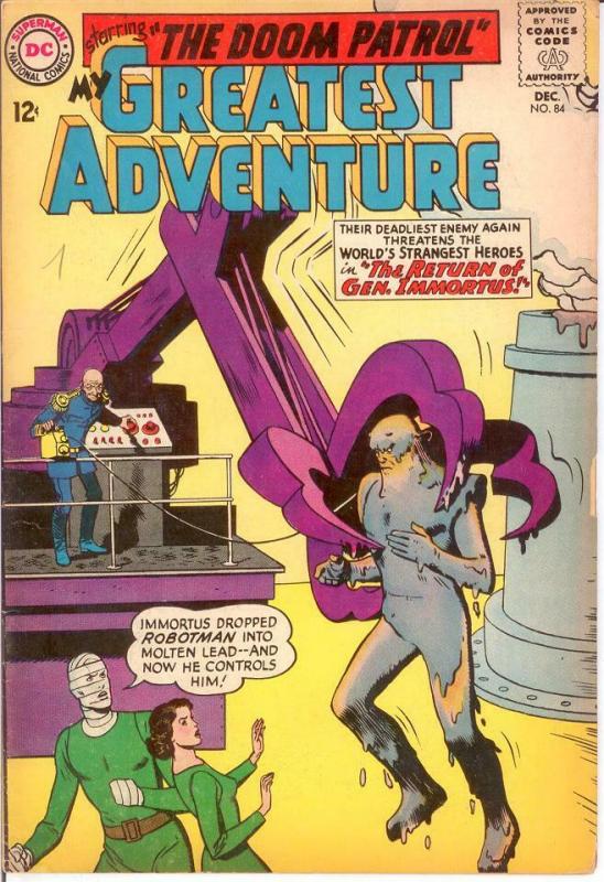 MY GREATEST ADVENTURE 84 VG-F Dec. 1963 COMICS BOOK