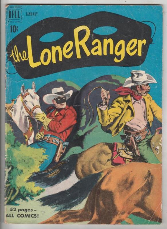 Lone Ranger, The #31 (Jan-51) VG+ Affordable-Grade The Lone Ranger, Tonto, Si...