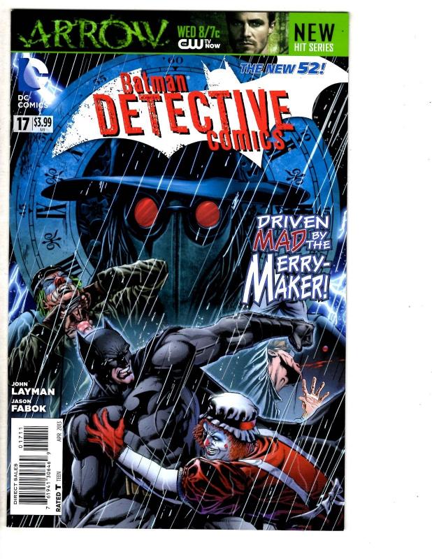 4 Detective Comics DC Comic Books # 17 18 19 20 New 52 Batman Penguin Robin LH1