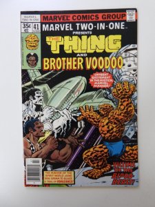 Marvel Two-In-One #41 VF+ condition