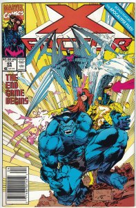 X-Factor #65 (1991) Newsstand Edition (A)