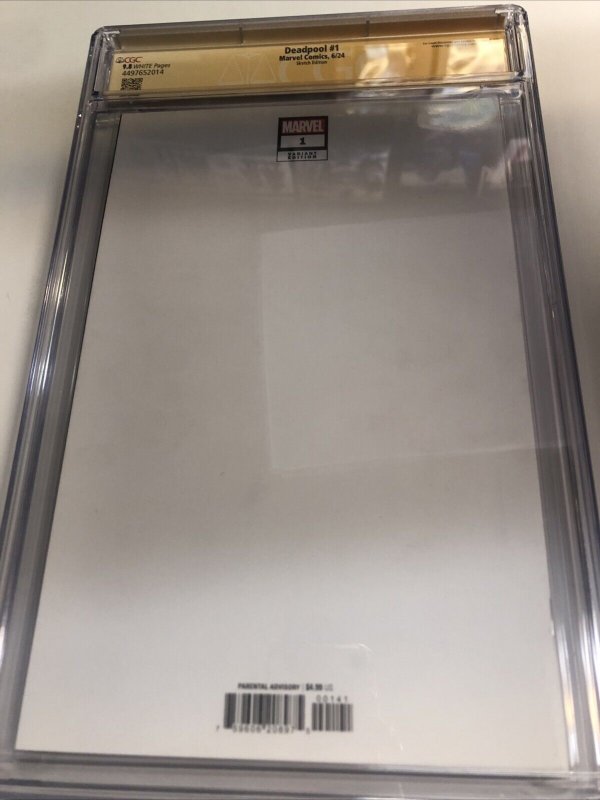 Deadpool (2024) # 1 (CGC 9.8 SS) Signed & sketch Tim Vigil * Marvel Comics