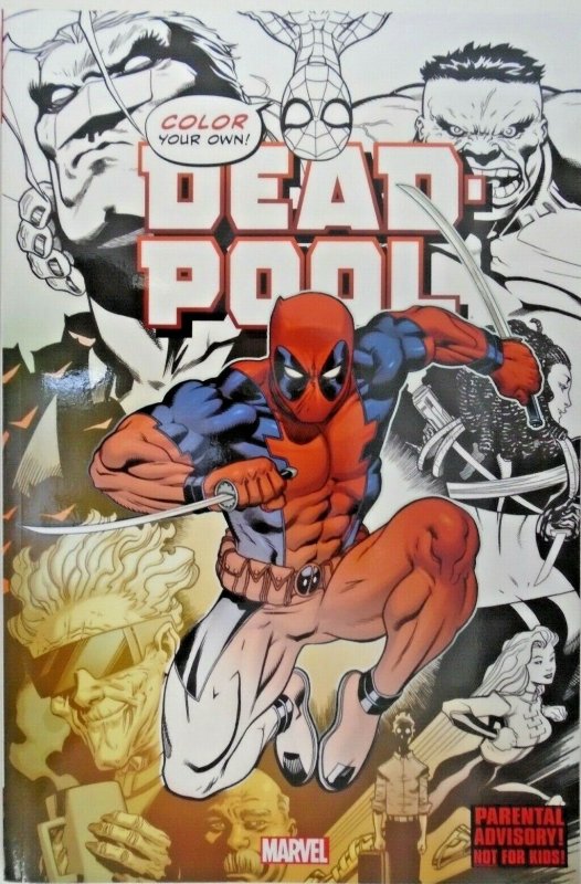 Deadpool TP Set: The Ones with Deadpool + Color Your Own; 50% Off!