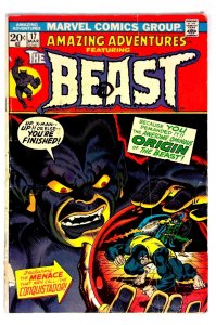 Amazing Adventures #17 (1973) VG Beast Marvel