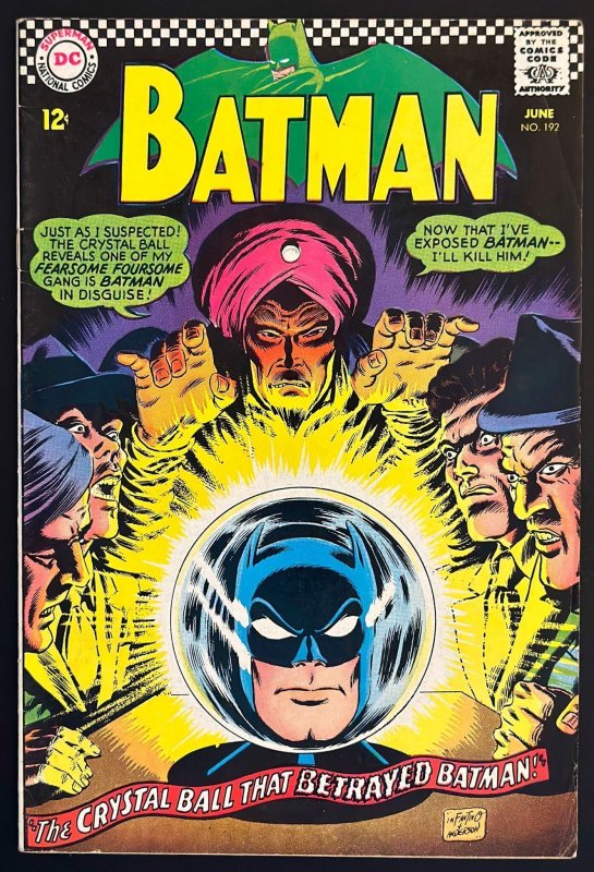 Batman #192 (1967) G+/VG