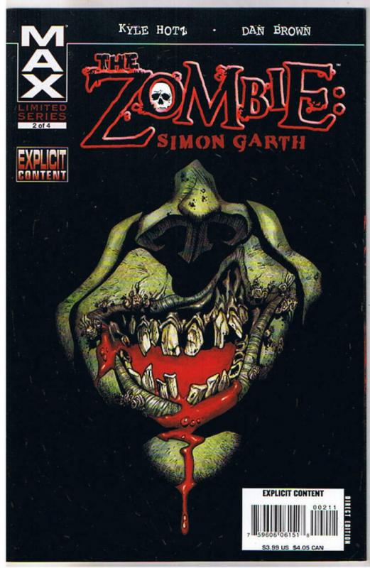 ZOMBIE Simon Garth #1 2 3 4, NM, Undead, Walking Dead,2008,more Zombies in store 