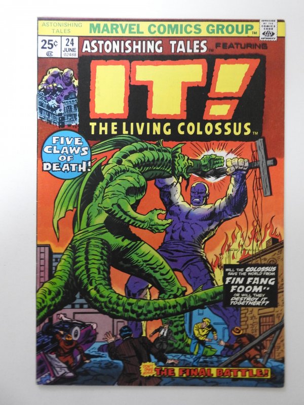 Astonishing Tales #24  (1974) VF Condition! MVS intact!