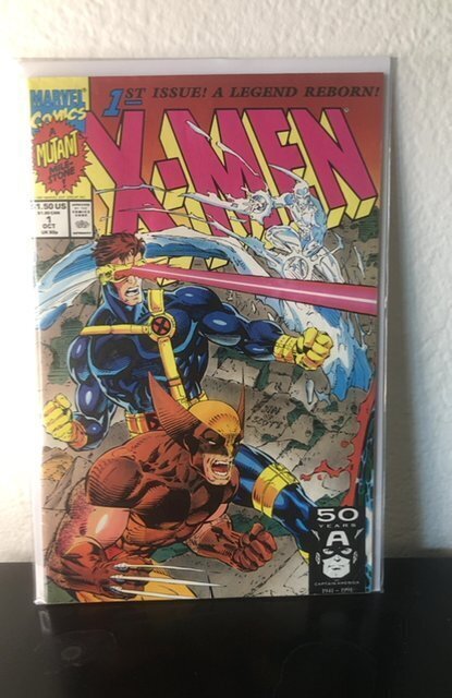 X-Men #1 Wolverine and Cyclops Cover (1991)