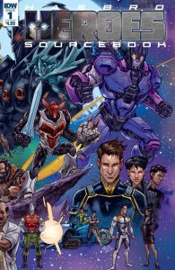 Hasbro Heroes Sourcebook 2017 #1 VF/NM IDW