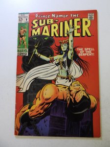 Sub-Mariner #9 (1969) FN/VF condition