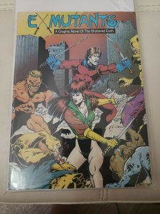 GN/TPB Ex-Mutants A Graphic Novel Of The Shattered Earth vf 8.0 Malibu Ron Lim