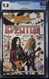 Rock N Roll Comics #13 CGC 9.8 1990-LED ZEPPELIN-COMIC BOOK 4393769010