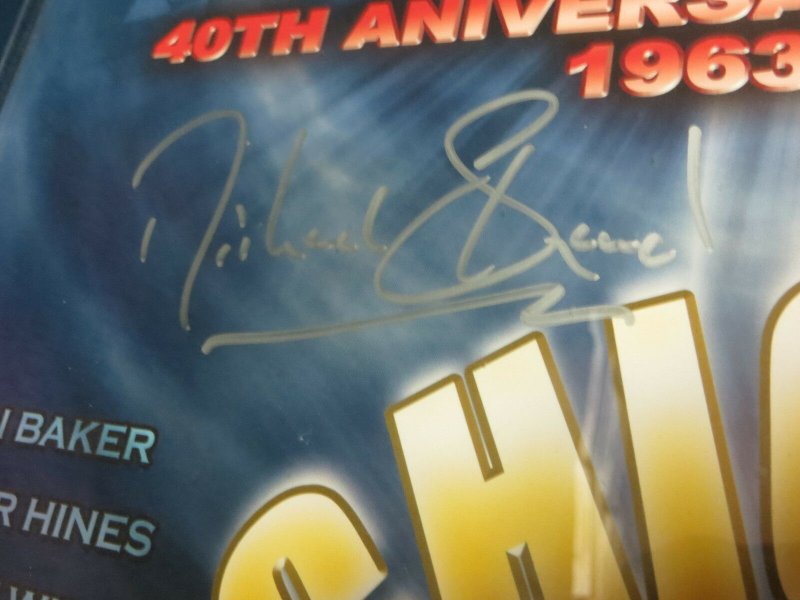 DOCTOR WHO CHICAGO TARDIS 2004 POSTER SIGNED CAST 40TH ANNIVERSARY CELEBRATION