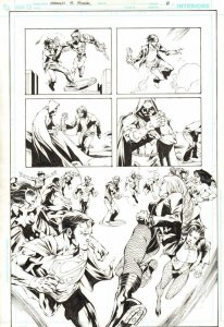 Justice League of America 80 Page Giant #1 p.8 - JLA Heroes 2009 Mahmud A. Asrar