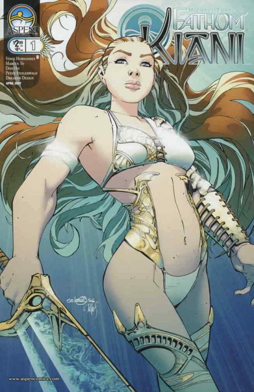 Fathom: Kiani (Michael Turner’s…) #1B VF/NM; Aspen | save on shipping - details