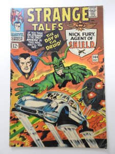 Strange Tales #144 (1966) The Day of The Druid! Sharp VG Condition!