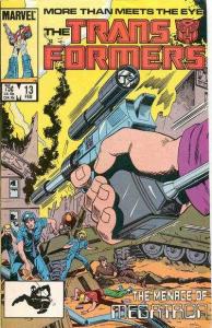 Transformers (1984 series)  #13, NM- (Stock photo)