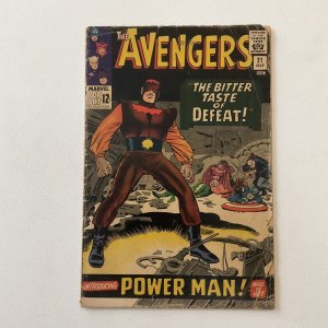 Avengers 21 Good/Very Good Gd/vg 3.0 Marvel 1965 First Power Man