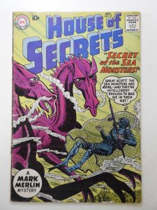 House of Secrets #25 (1959) Secret of The Sea Monsters! VG+ Condition!