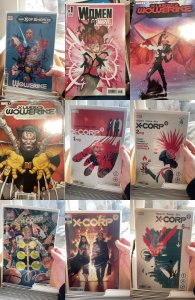 Lot of 9 Comics (See Description) X Men, Wolverine, X Corp