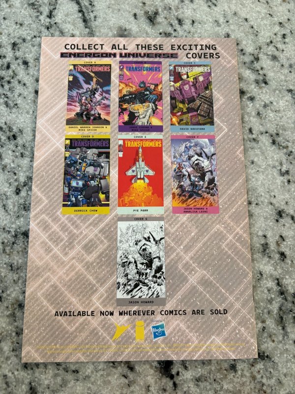 Transformers # 21 NM 1st Print Image Skybound Comic Book Megatron 13 J436