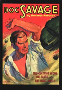 Doc Savage Pulp Reprint 2/2010-Reprints The Man Who Shook The Earth  and T...