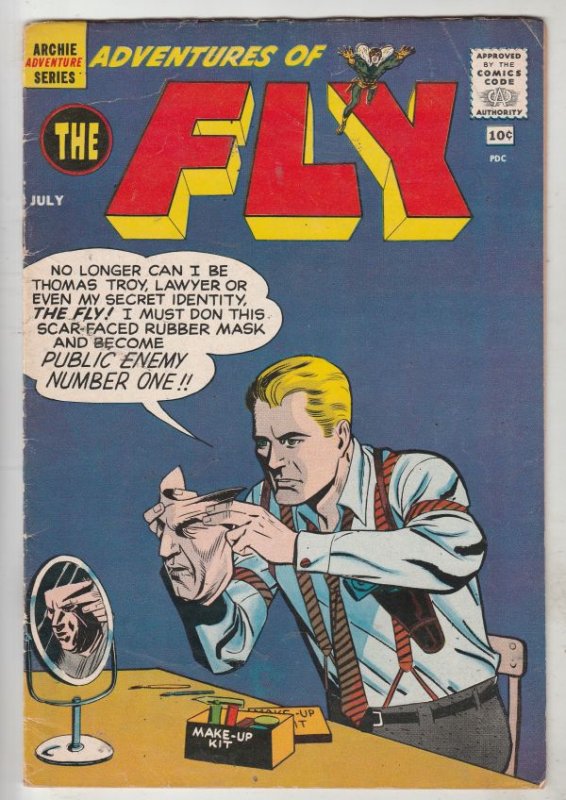 Adventures of the Fly #7 (Jul-60) FN/VF Mid-High-Grade The Fly