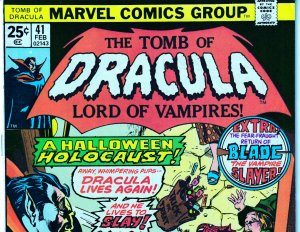 Tomb of Dracula(vol. 1) # 41  Fine condition