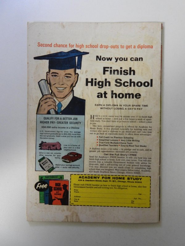 The Incredible Hulk #129 (1970) VG- condition moisture damage