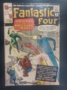 Fantastic Four #20 VG- 1st App Molecule Man Marvel Comics C153A