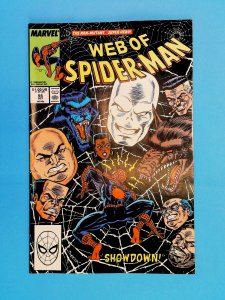 Web of Spider-Man #55 Direct Edition (1989)
