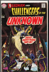 Challengers of the Unknown #74 (1970) Challengers of the Unknown