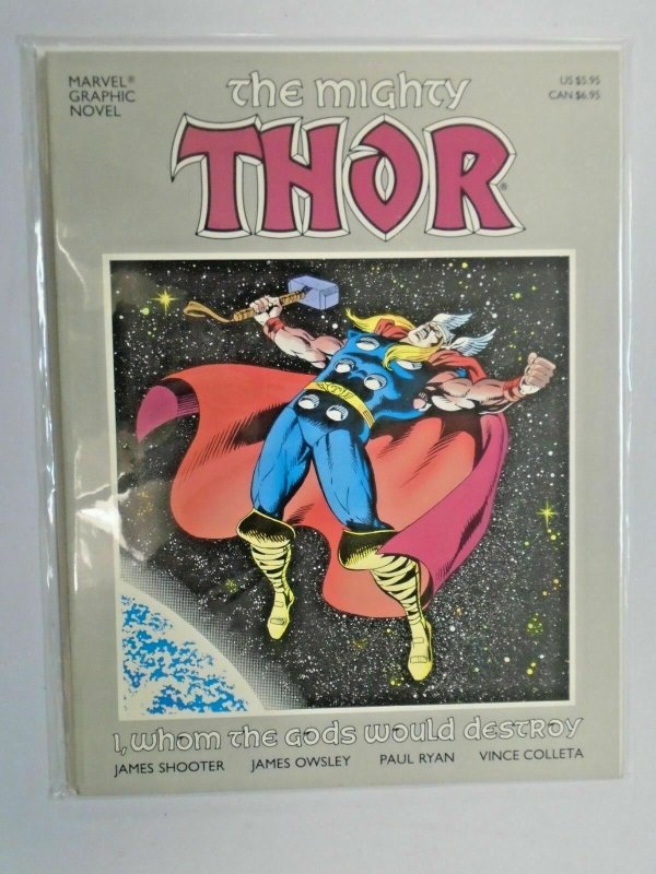 Thor I, Whom the Gods Would Destroy #1 A GN Graphic Novel 8.0 VF (1987)