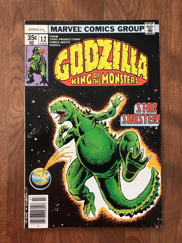 Godzilla: King of the Monsters #12 (Marvel; July, 1978) - VF