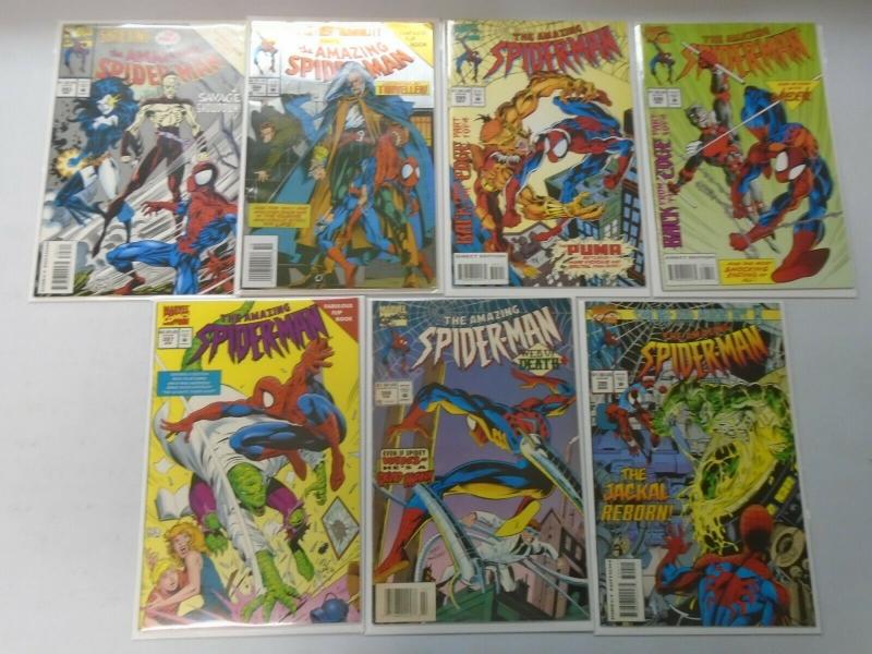 Hi-Grade Amazing Spider-Man comic lot 39 different issues (1991-95) 8.0/VF