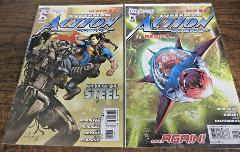 ACTION COMICS #0-8, 10-18 + Annual 1 Superman DC Comics Books New 52 VF-NM B&B