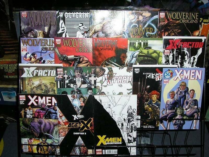 WOLVERINE/ X MEN VARIANT EDITIONS 18 DIFF COMICS BOOK