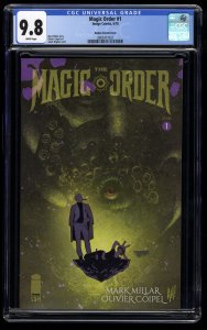 Magic Order #1 CGC NM/M 9.8 White Pages Hughes Variant