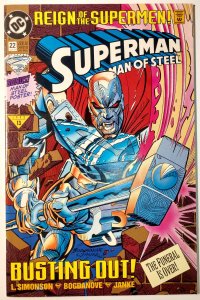 Superman: The Man of Steel #22 (9.4, 1993) [Key Issue]