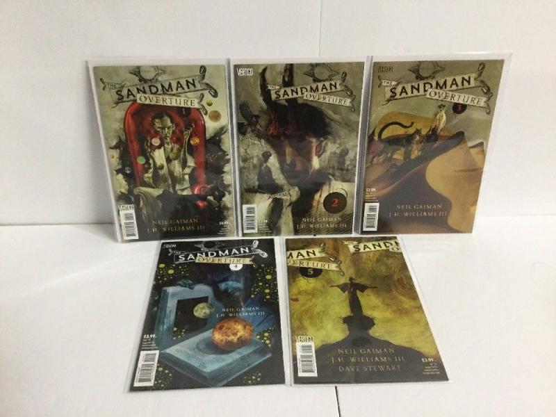 Sandman Overture 1 2 3 4 5 Variant Lot Set Run Nm Near Mint New 52.  IK