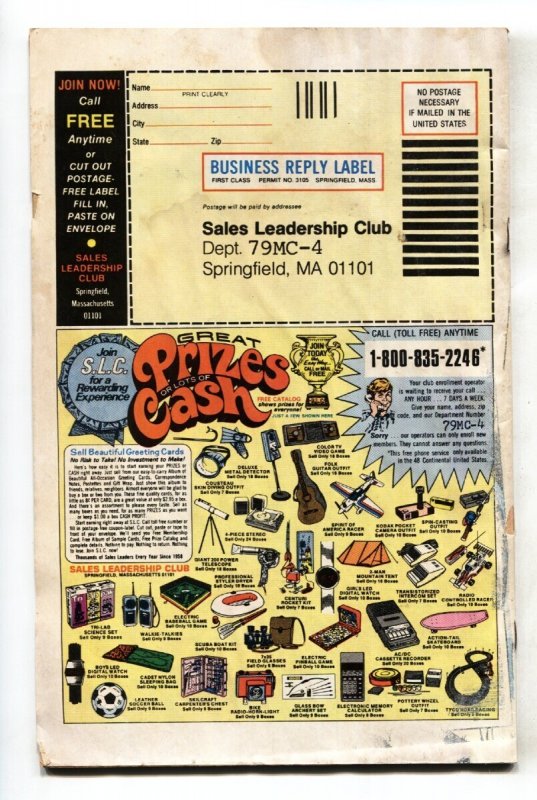 Marvel Spotlight #1  1979 - Marvel  -G - Comic Book