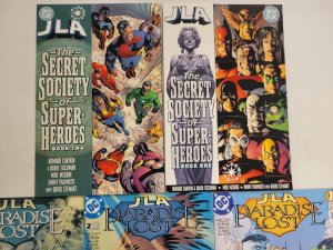 5 DC Comics #1 2 JSA + #1 2 3 JSA Paradise Lost Series 90 TJ15