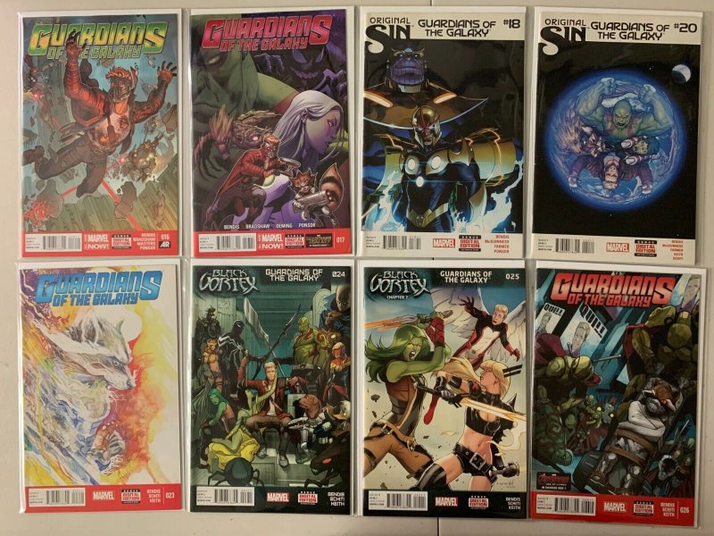 Guardians of the Galaxy lot #0.1-27 17 diff avg 7.0 (2013-15)