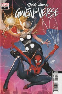 Spider-Gwen Gwen-Verse # 2 Variant 2nd Print Cover NM Marvel 2022  [H9]