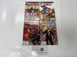 4 Captain America MARVEL comic books #22 26 33 44 100 KM19